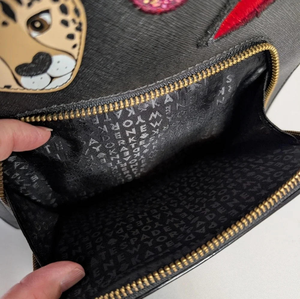 Kate Spade New York Run Wild Leopard Tomi Backpack Meow EUC